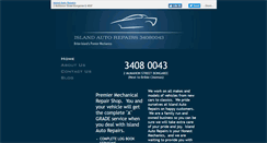 Desktop Screenshot of islandautorepairs.com